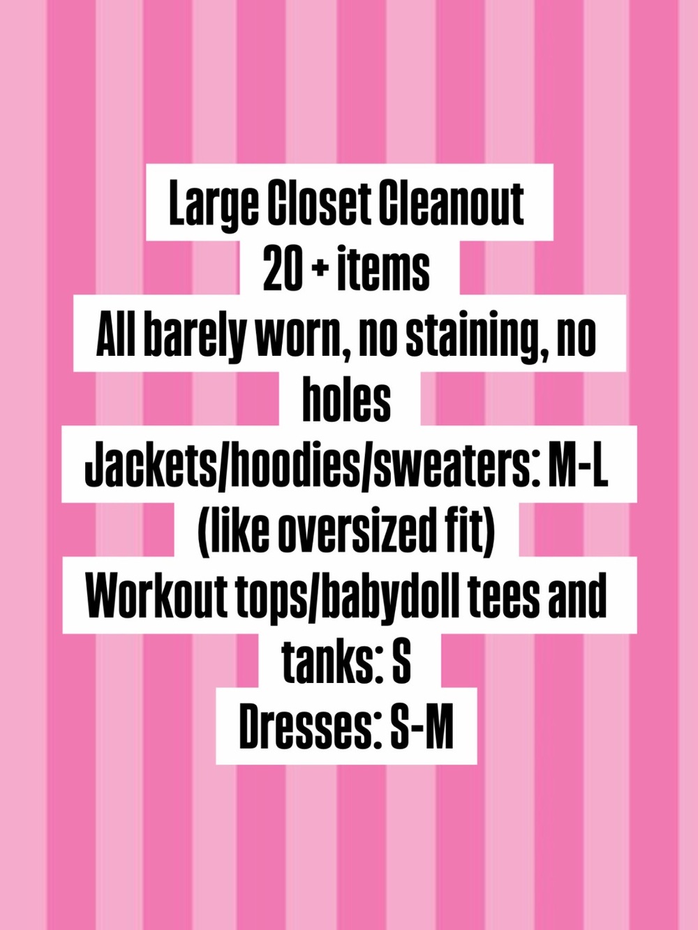 Large Women’s Clothing Bundle